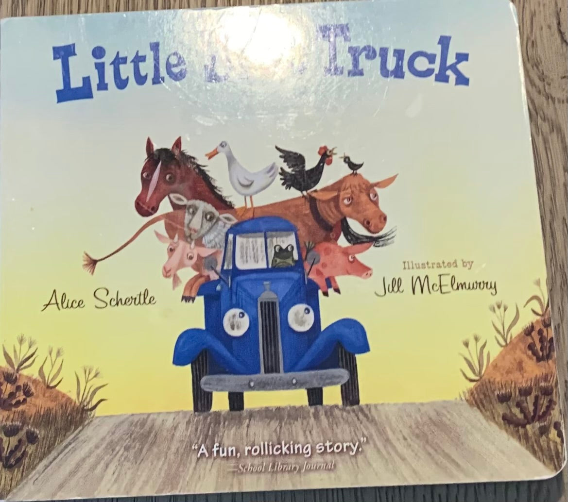 Little blue truck